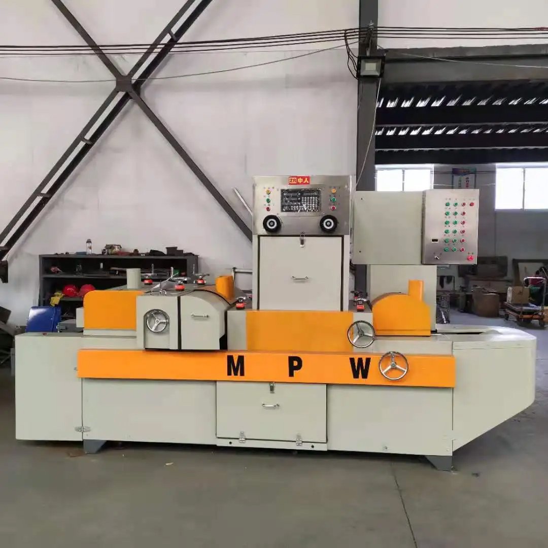Automatic Cnc Oblique Angle Edge Brake Pad Cutting Chamfering Grinding Machines for Manufacturing Plant